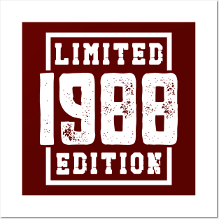 1988 Limited Edition Posters and Art